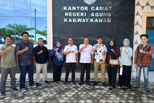 Camat Negeri Agung Terima Kunjungan Tim Pendamping KMP
