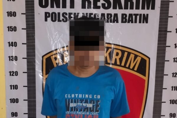Polsek Negara Batin Amankan Diduga Pelaku Curat Kelapa Sawit di Purwa Negara