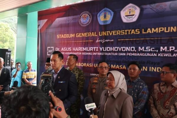 Dampingi Menko AHY, Kapolda Helmy Santika Tegaskan Komitmen Kawal Pembangunan di Lampung