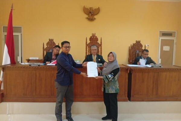 Komisi Informasi Lampung gelar sidang perdana KIP Lurah sukamaju vs Fauzan Muhammad nabhan