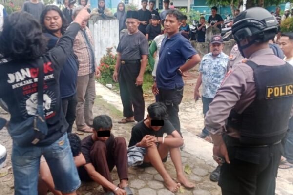 Tiga Pelajar di Metro Diamankan Polisi Usai Terlibat Tawuran dan Bawa Sajam