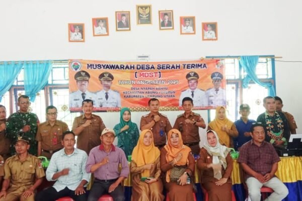 Pemdes Nyapa Banyu Gelar Musrenbangdes 2026, Camat Abung Pekurun Tekankan Sinergi dan Partisipasi Warga