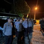 Jaga Kondisi Kamtibmas Jelang Kunker Presiden, Polres Lampung Utara Gelar Patroli