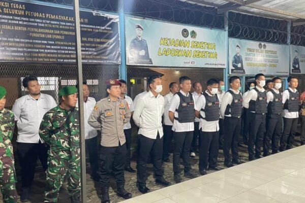 Lapas Kotaagung Gelar Razia Hunian, Tegaskan Komitmen Berantas Barang Terlarang