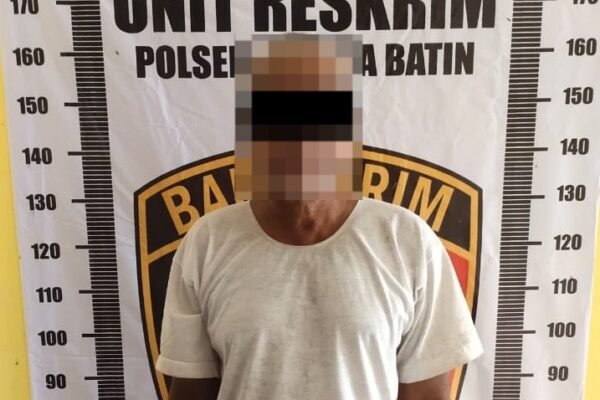 Polsek Negara Batin Amankan Satu Pelaku Diduga Ancam Korban dengan Sajam