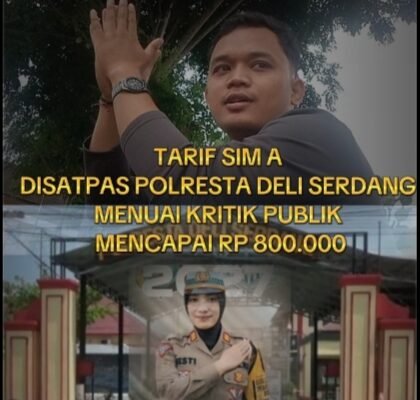 Tarif SIM Berbandrol Rp800.000: Bentuk Nyata Penyimpangan dan Pengkhianatan Publik