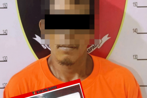Pencuri Laptop dan TV LED Berhasil Ditangkap Polsek Gunung Labuhan