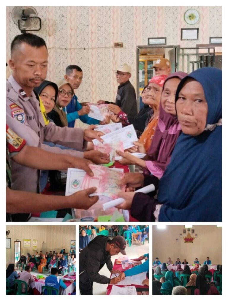 Pemerintah Kampung Madang Jaya Salurkan BLT DD tahap IV sebanyak 32 KPM