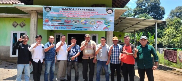 DPC Akpersi Kabupaten Tanggamus Gelar Rapat Perdana Kepengurusan