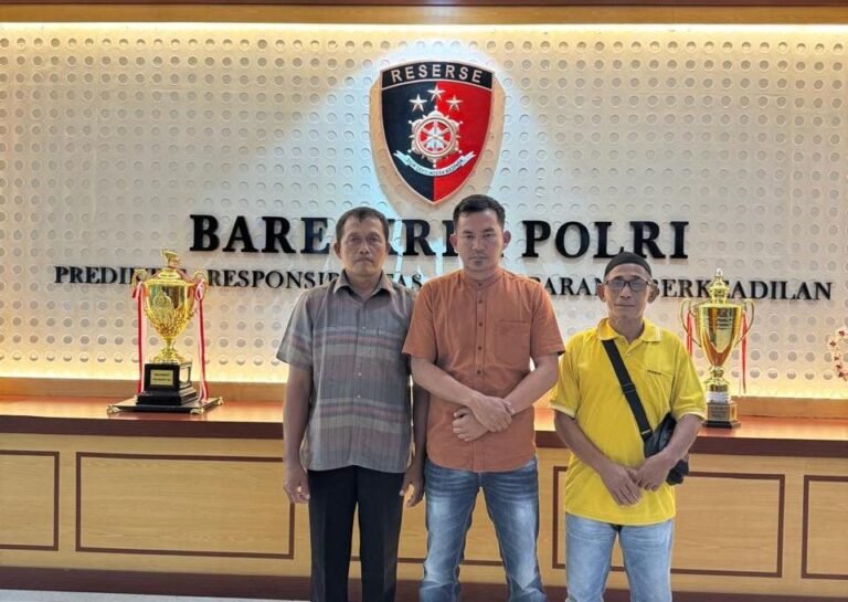 Mantan Kades Dilaporkan ke Bareskrim Polri Oleh Kepala Desa dan Kuasa Hukumnya, Terkait Dugaan Pemalsuan Sertifikat Tanah