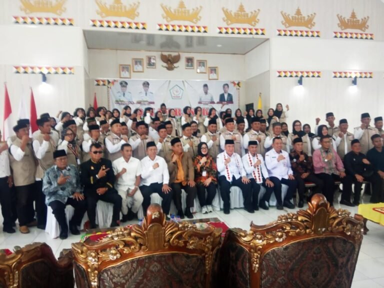 Bupati Moh. Saleh Asnawi Lantik Satgas jalan Lurus Kabupaten Tanggamus