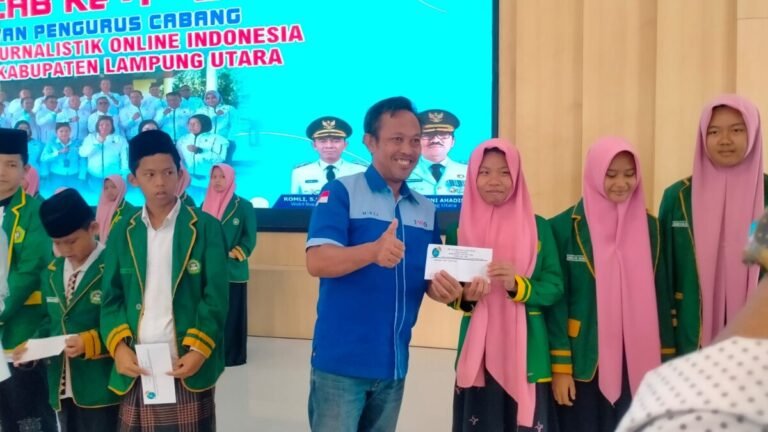 Ketua PD IWO Lampung Utara Ucapkan Selamat atas Terselenggaranya Muscab Ke-I AJOI