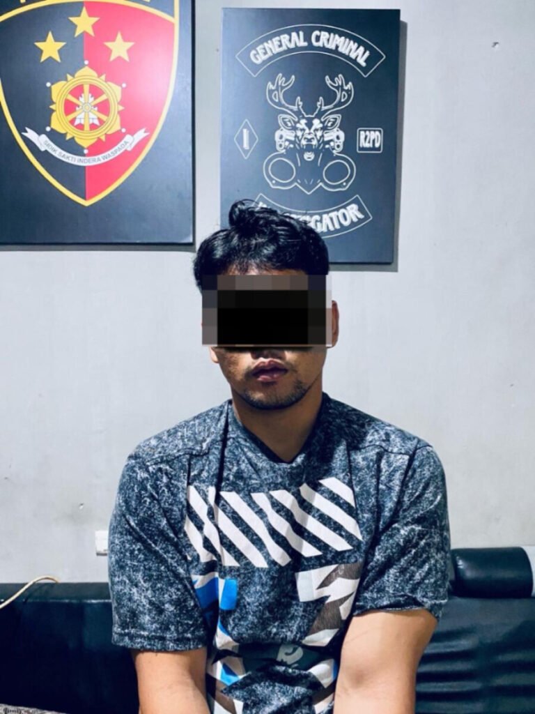 Curi 3 Unit Handphone di Banjit, Seorang pria asal Simpang Asam Dibekuk Polisi