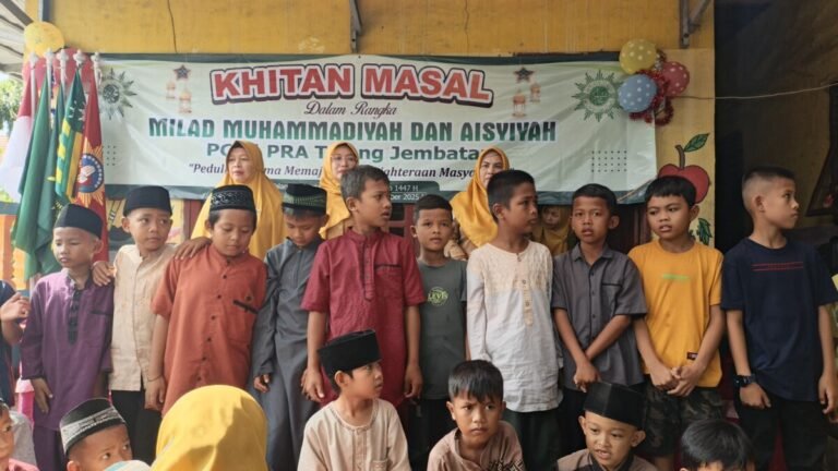 PCA/PRA Talang Jembatan Gelar Khitan Massal dalam Rangka Milad Muhammadiyah dan ‘Aisyiyah