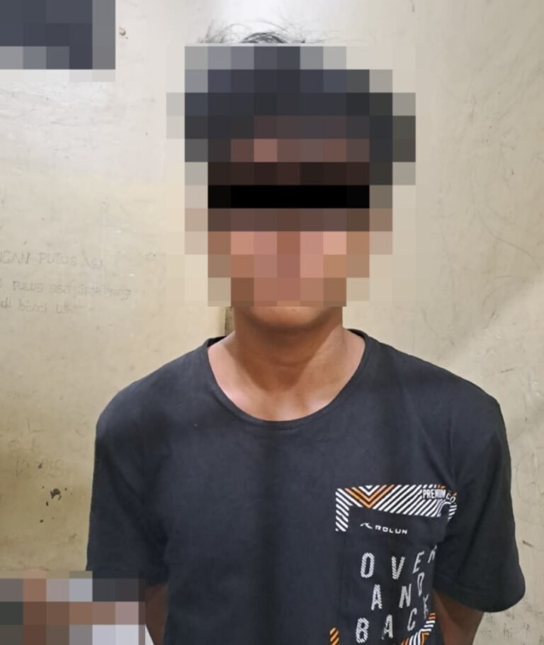 Polsek Pakuan Ratu Ringkus Diduga Pelaku Pencurian Mesin Pompa Air