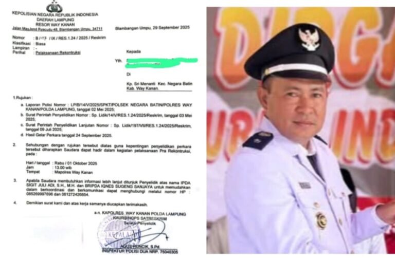 5 Terduga Kekerasan Anak Tidak Penuhi Panggilan PPA Polres Way Kanan, Terancam Dijemput Paksa