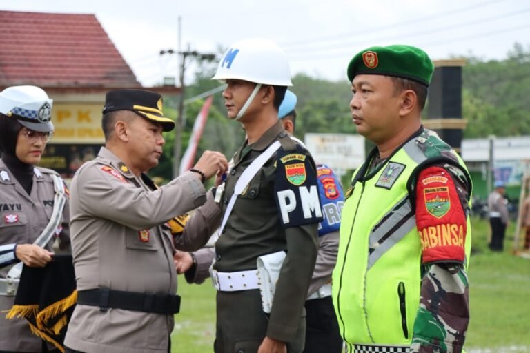 Operasi Keselamatan Krakatau Tahun 2026 Polres Way Kanan Utamakan Tindakan Simpatik Humanis