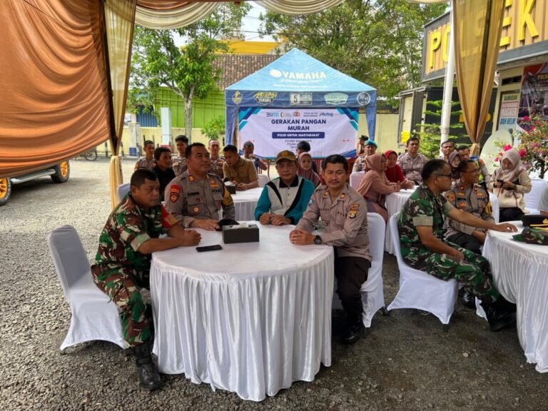 Semarak Ramadhan 1447, Polres Way Kanan Gelar Gerakan Pangan Murah Serentak di Baradatu