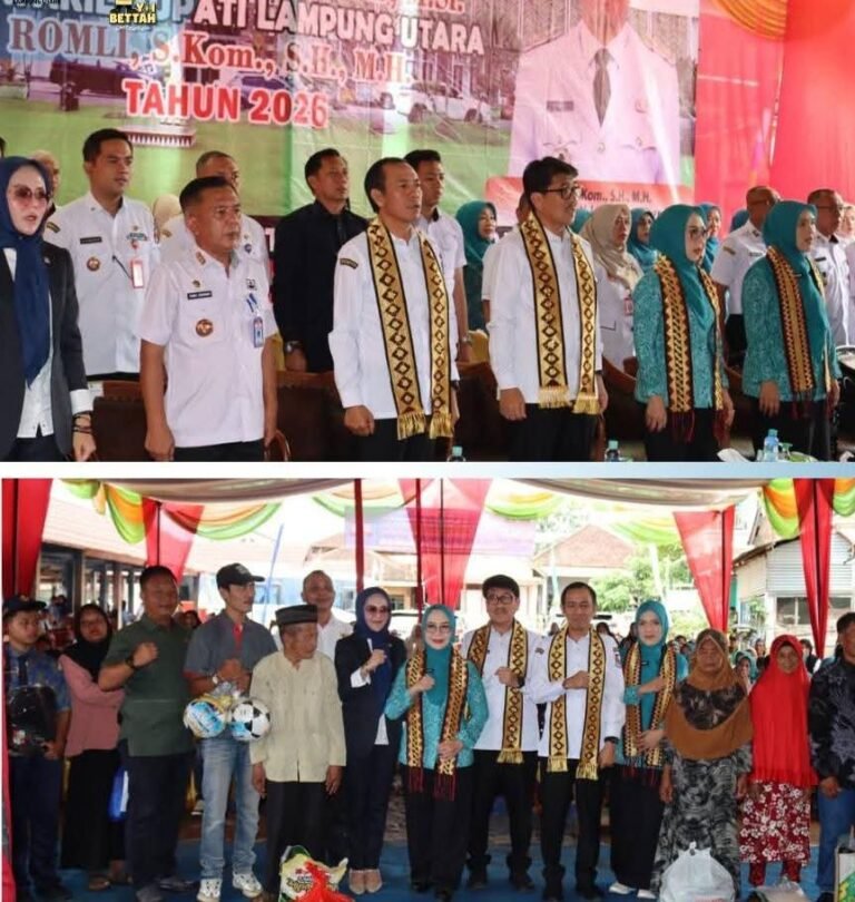 Pelayanan Publik Dan Serap Aspirasi Masyarakat Kunker BUPATI di Abung Barat
